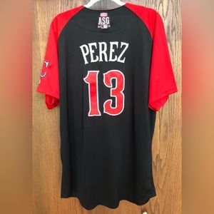 Kansas City Royals Salvador Perez 2015 All-Star Jersey 48 American League MLB